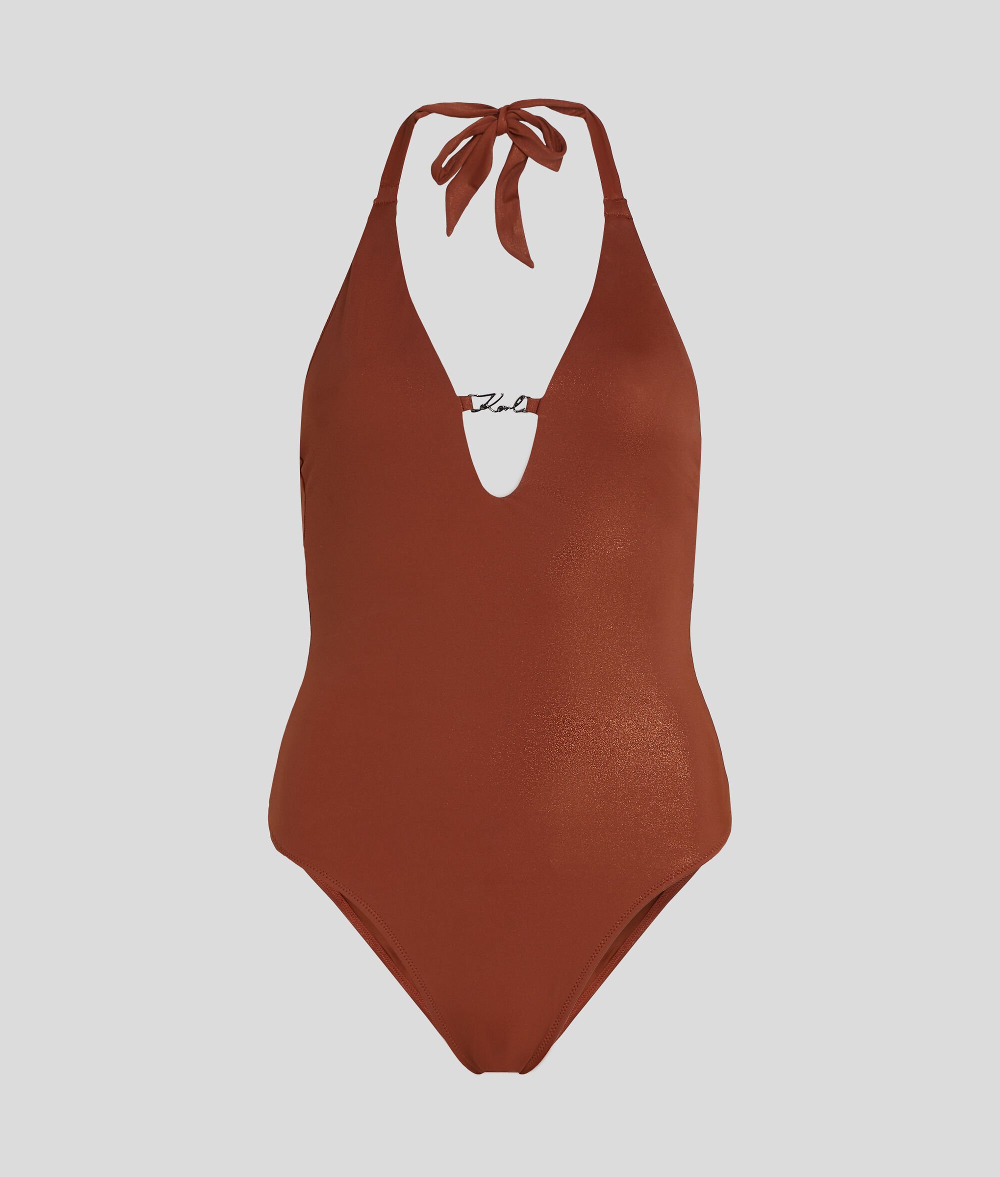 (image for) Cutting-Edge KARL SIGNATURE SHINY SWIMSUIT